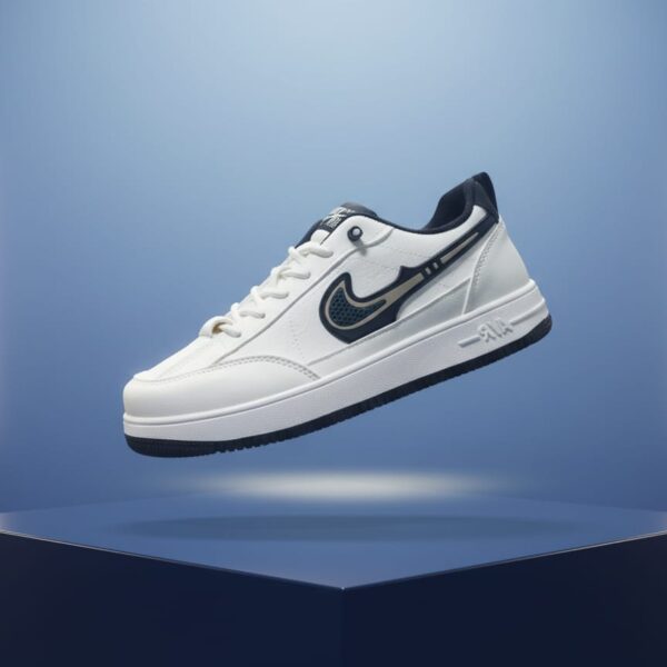 ⚡️ Air Joroani "CYBERFLOW" Tech-Circuit Sneakers – White, Brown & Blue