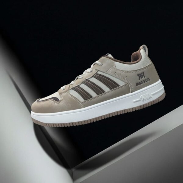 🤎 Air Joroani "MOO-550S" Retro Low-Top Sneakers – Taupe & Mocha