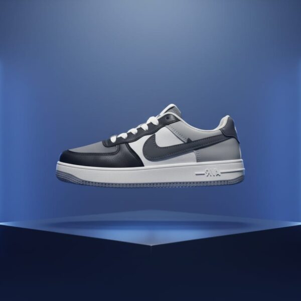 🖤 Jordan-Inspired "Shadow Court" Low-Top Sneakers – Multi-Tone Grey & Black